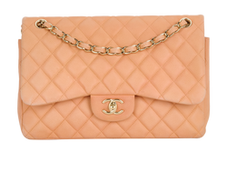 Large Double Flap, Leather, Pink, 18333257(2013-14), 2*